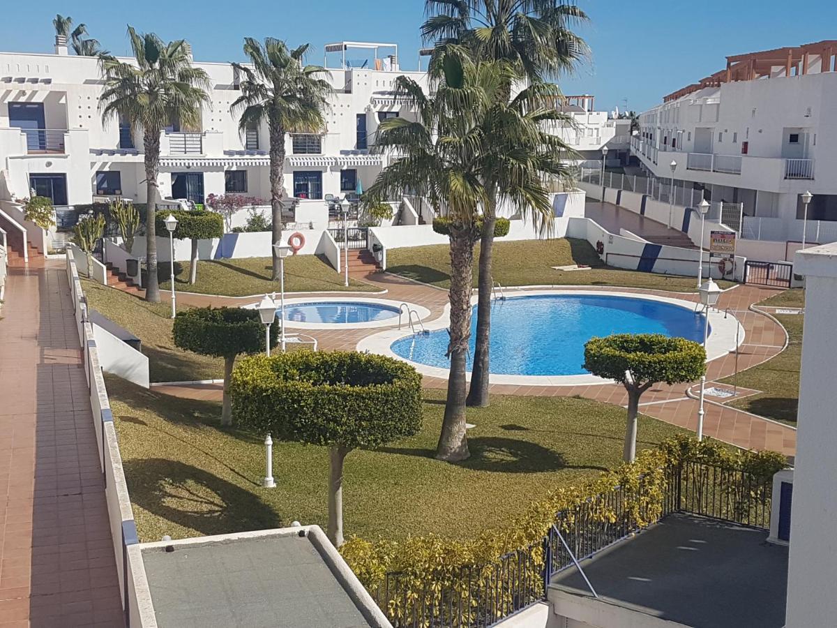 Ferienwohnung Apartamento La Perla Azul Mojácar Exterior foto