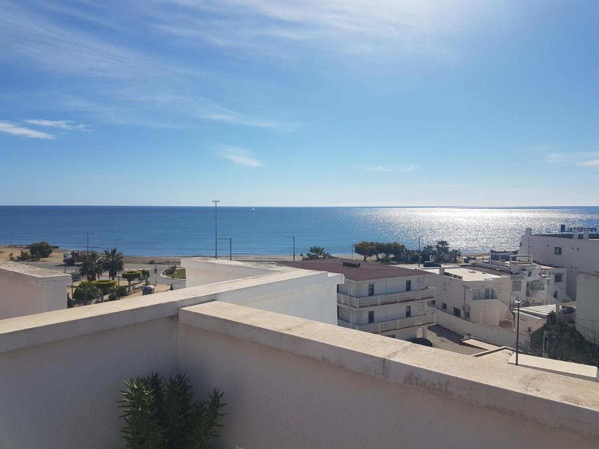 Ferienwohnung Apartamento La Perla Azul Mojácar Exterior foto